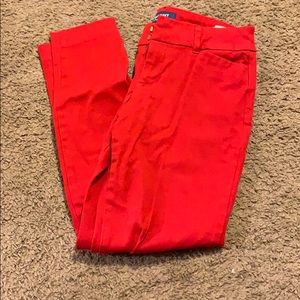 Red Old Navy Dress Pants
